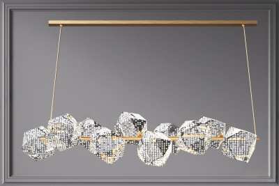 现代吊灯3D模型下载